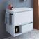 Gabinete Para Banheiro 01 Porta 01 Gaveta 60cm Branco Proddy