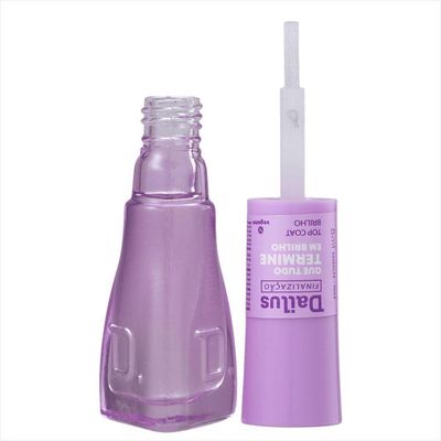 Dailus Esmalte Top Coat Que Tudo Termine Em Brilho 8ml