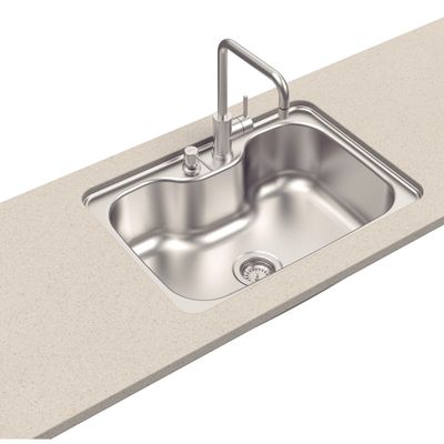 Cuba Morgana Tramontina Undermount 69x49 cm Aço Inox Acetinado