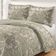 Kit Cobre Leito Colcha Daily King 3 Peças Dupla Face Estampado - Floral 52 - 100% Poliéster