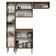 Armário De Cozinha Compacta 156 Cm Rustic Emilly Madesa 03 Rustic