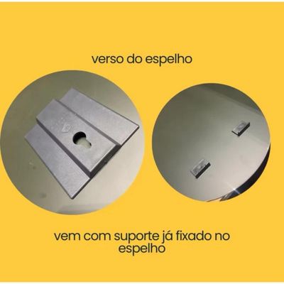 Espelho Meia Lua Moderno De Led Claro Blogueira 75x50 Fonte Bivolt Branca