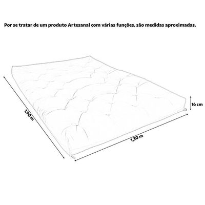 Futon Casal D28 Bege