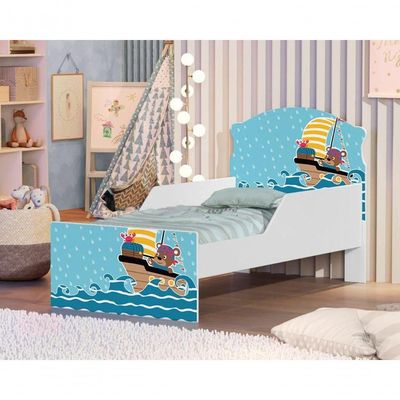 Mini Cama Ursinhos Pirata Com Colchão