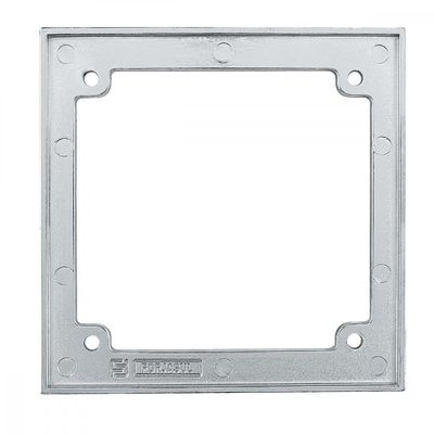 Anel de regulagem para caixa de piso 4x4 cromado