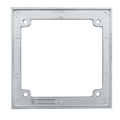 Anel de regulagem para caixa de piso 4x4 cromado