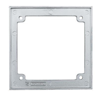 Anel de regulagem para caixa de piso 4x4 cromado