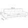 Sofá 3 Lugares Para Sala Living Industrial 256cm Cádis L06 Couro Marrom Escuro - Lyam Decor