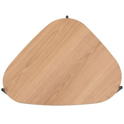 Mesa de Centro Para Sala de Estar Pés Metálicos Alta Adek A03 Hanover Dourado - Lyam Decor
