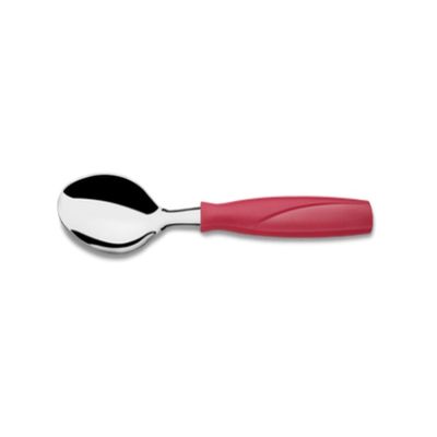 Colher de Mesa Aço Inox Cabo Vermelho Brinox