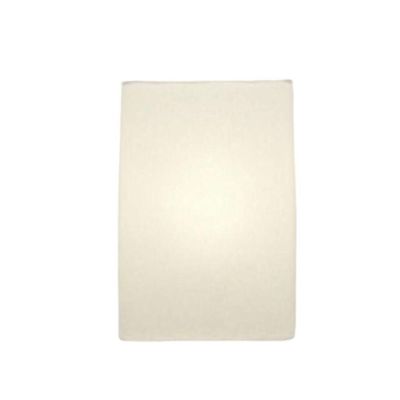 Arandela Retangular Retro Vivare Md-2029 Cúpula Em Tecido 18x10x30cm - Bivolt Branco 127-220v