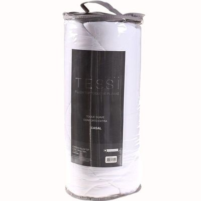 Pillow Top Solteiro Toque De Plumas 600G/M² Ultra Macio