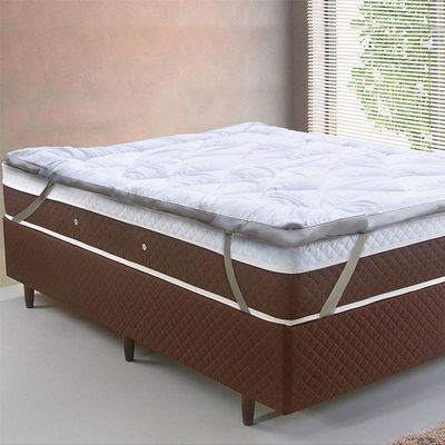 Pillow Top Solteiro Toque De Plumas 600G/M² Ultra Macio