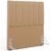 Cabeceira Cama Box Solteiro 100 cm Dália W01 Bouclê Mostarda - Lyam Decor