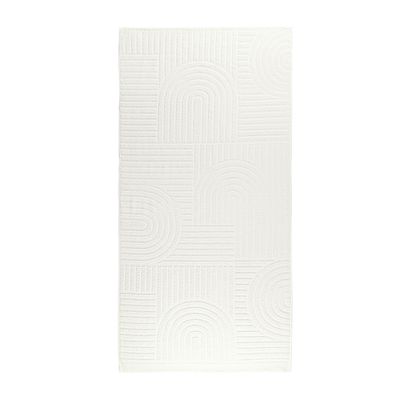 Toalha de Banho Auri 1,50m x 75cm 01 Peça 100% Algodão 530g/m² - Off White