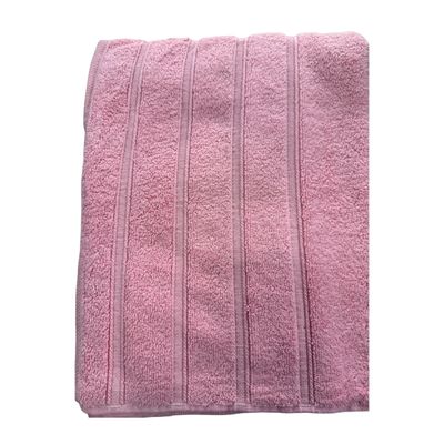 Toalha de Banho Karsten 100% Algodão Combed Rosa 70x140 cm