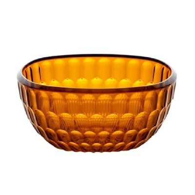 TIGELA BOWL GUZZINI EM ACRÍLICO VANITY TERRA 30CM CARAMEL 129730TE57