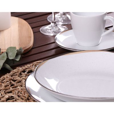 Aparelho de Jantar Tramontina Canyon em Porcelana Decorada 20 Peças