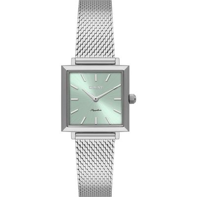 Relógio Orient Feminino Ref: Lbss0091 F1sx Retangular Mesh Prateado
