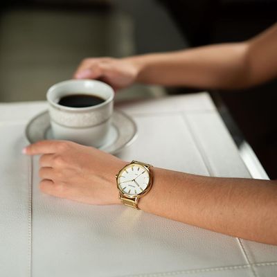 Relógio Seculus Feminino Ref: 77319lpsvds1 Fashion Dourado