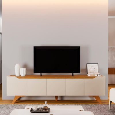 Rack Atenas 220 Mavaular Off White-naturalle