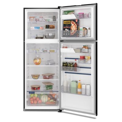 Geladeira Electrolux Frost Free com AutoSense 480L Efficient Duplex Black Inox Look (TF71B) 220V