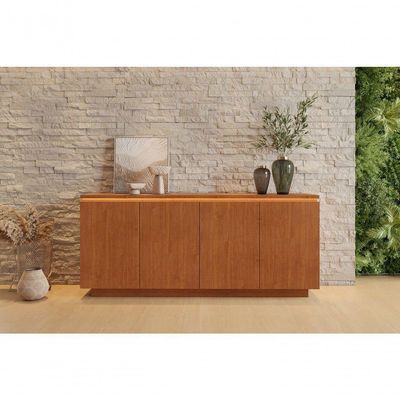 Buffet Luminus 4 Portas C-led Mavaular Naturale