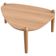 Mesa de Centro Para Sala de Estar Pés Madeira Baixa Trium A03 Hanover Roble - Lyam Decor