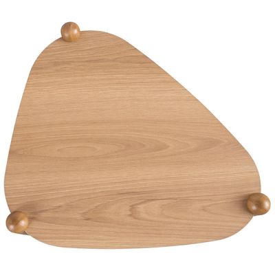 Mesa de Centro Para Sala de Estar Pés Madeira Alta Trium A03 Hanover Roble - Lyam Decor