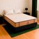 Cama Box Baú King E Colchão Madrid Molas V-store 193x203x28 Preto