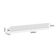 Porta Shampoo Linear 100cm Branco Standard
