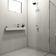 Porta Shampoo Linear 100cm Branco Standard