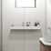 Porta Shampoo Linear 100cm Branco Standard
