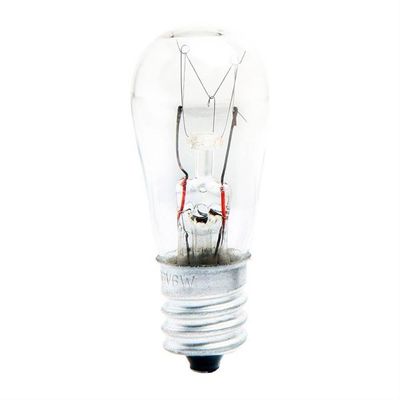 Lâmpada Sinaleiro 7 Watts 220 Volts E12 S19 Clara - 7009 - Brasfort Lampada Sinaleiro 7w 220v E12 S19 Clara 7009