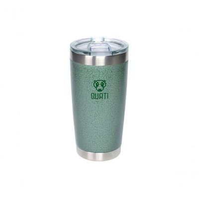 Copo Térmico Quati Com Tampa 591ml Verde V2 - Cv2ctml591