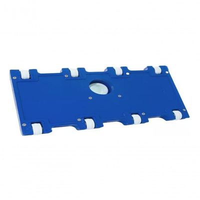 Rodo Aspirador Para Limpeza De Piscina 8 Rodas Brustec