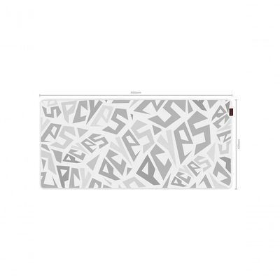 Mouse Pad Gamer Pcyes Signature Extended White Ghost - 900 X