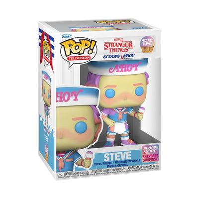 Funko Pop Stranger Things 1545 Steve (Scoops Ahoy)