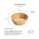 Tigela Bowl Saladeira e Pegador 30cm Pinça Bambu Natural