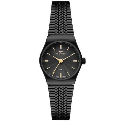 Relógio Technos Feminino Ref: 2035ndg/1p Casual Black