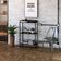 Kit 3 Estantes Multiuso Escritório Industrial 3 Prateleiras Areta 104x60cm C01 Onix - Lyam Decor