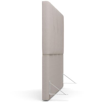 Cabeceira Cama Box Casal Queen 160 cm Aurora W01 Linho Bege - Lyam Decor