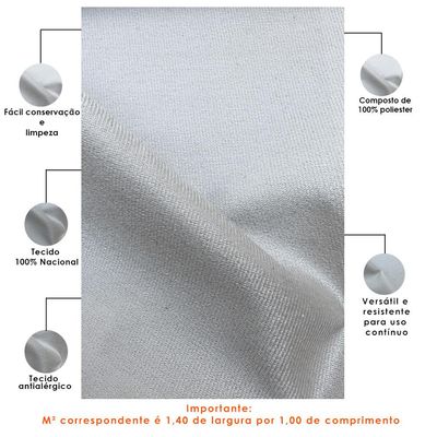 Tecido Suede Bege Para Poltrona Puff Cabeceira Estofados Decoração T02 Metro - Lyam Decor