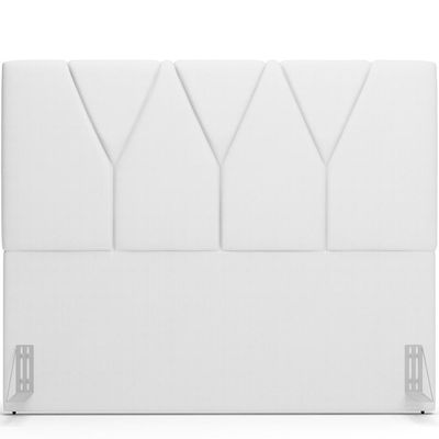 Cabeceira Cama Box Casal 140 cm Aurora W01 Corano Branco - Lyam Decor