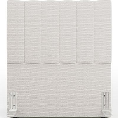 Cabeceira Cama Box Solteiro 100 cm Dália W01 Bouclê Cru - Lyam Decor