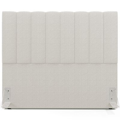 Cabeceira Cama Box Casal 140 cm Dália W01 Bouclê Creme - Lyam Decor