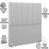Cabeceira Cama Box Solteiro 100 cm Dália W01 Bouclê Cinza - Lyam Decor