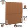 Cabeceira Cama Box Solteiro 100 cm Dália W01 Bouclê Terracota - Lyam Decor