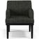 Kit 02 Poltronas Decorativas Sala de Estar Base Preto Beatriz W01 Linho Chumbo - Lyam Decor