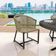 Kit 04 Cadeiras Decorativas Para Área Gourmet Cozinha Corda Náutica Belize D04 Bege - Lyam Decor